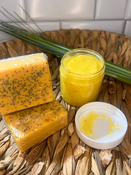 Papaya & turmeric set