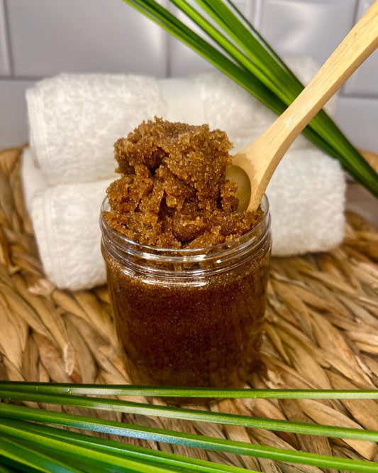 Brown Sugar Bae body scrub